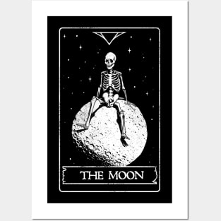 The Moon - Death Skull Gift Posters and Art